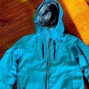 LL Bean Kids Summit Waterproof Ski Jacket- size 10-12